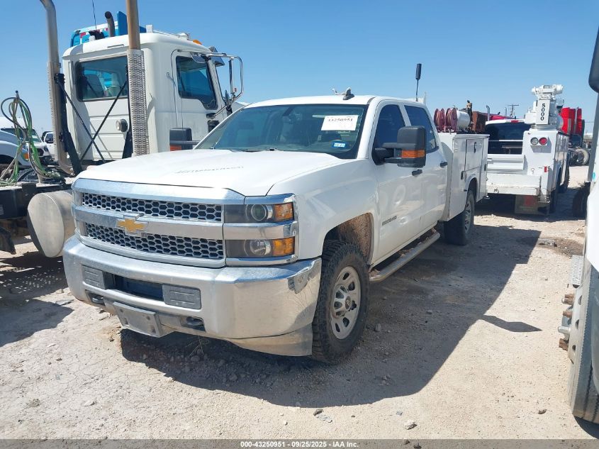 2019 Chevrolet Silverado 2500Hd Wt VIN: 1GC1KREG2KF153097 Lot: 43250951