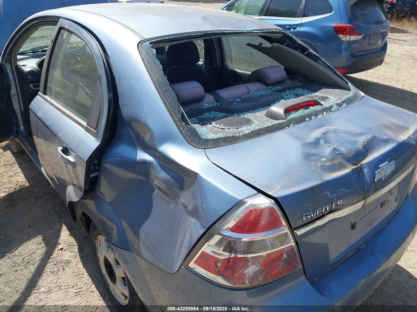 2008 Chevrolet Aveo Ls VIN: KL1TD56688B041932 Lot: 43250954
