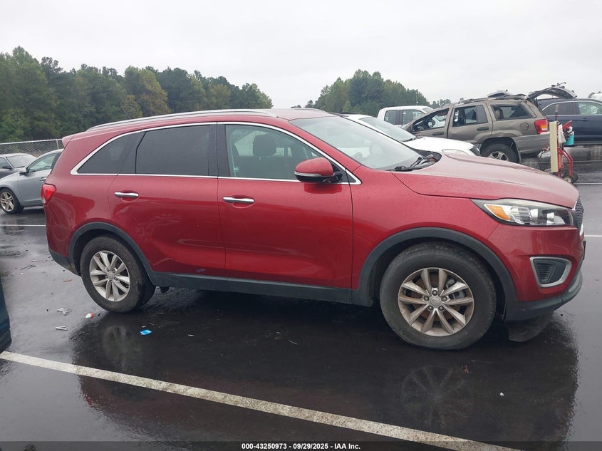 2017 Kia Sorento 3.3L Lx VIN: 5XYPG4A59HG209934 Lot: 43250973