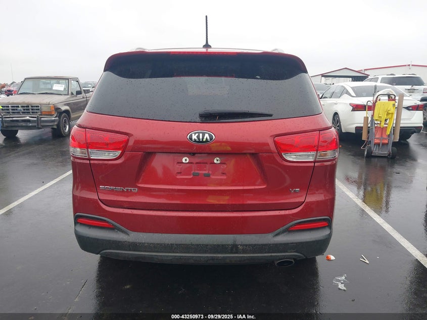 2017 Kia Sorento 3.3L Lx VIN: 5XYPG4A59HG209934 Lot: 43250973