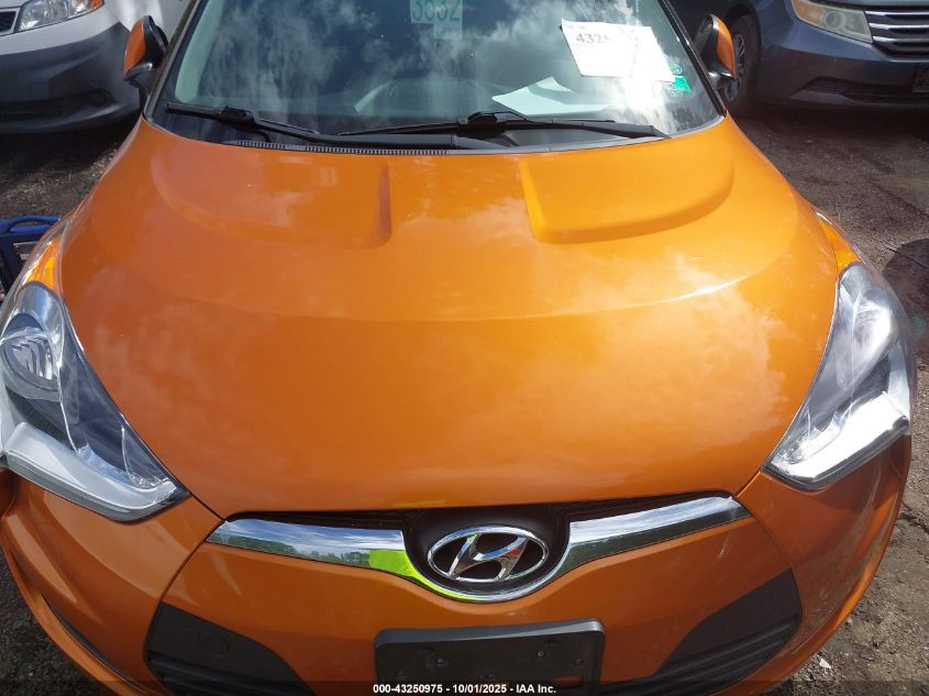 2016 Hyundai Veloster VIN: KMHTC6ADXGU301155 Lot: 43250975