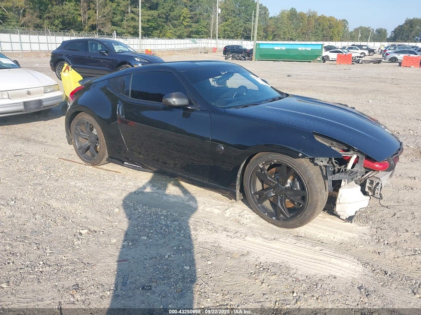 2009 Nissan 370Z black coupe gasoline JN1AZ44E39M408203 photo #1