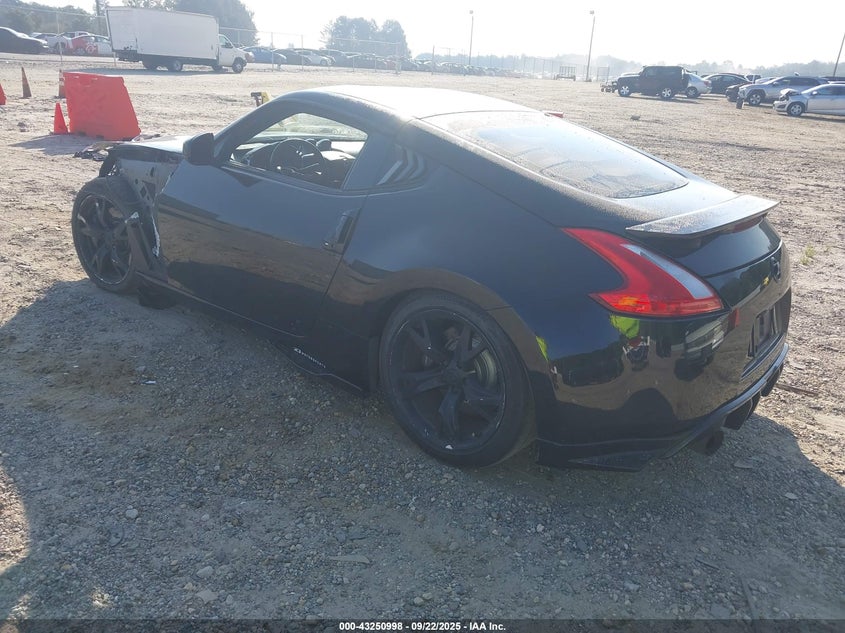 2009 Nissan 370Z black coupe gasoline JN1AZ44E39M408203 photo #4