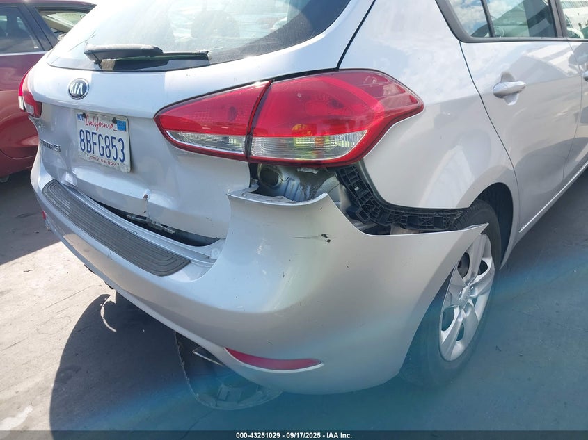 2017 KIA FORTE LX - KNAFK5A81H5680735