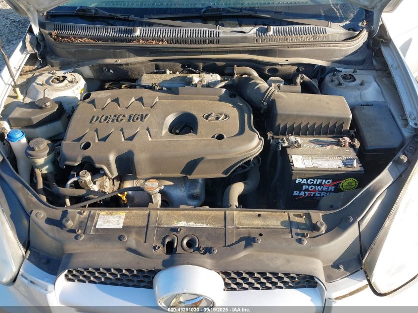 2008 Hyundai Accent VIN: KMHCN36P38U063081 Lot: 43251033