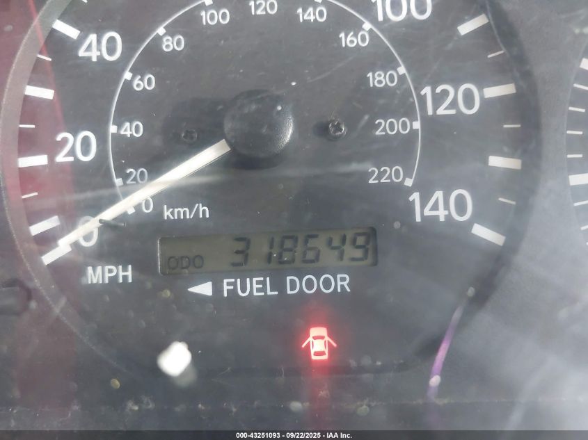 2000 Toyota Camry Le VIN: JT2BG22K4Y0462645 Lot: 43251093