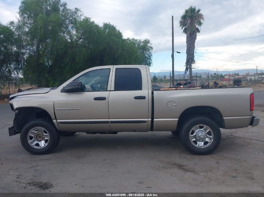 2005 Dodge Ram 2500 Slt/Laramie VIN: 3D7KS28C25G762462 Lot: 43251095