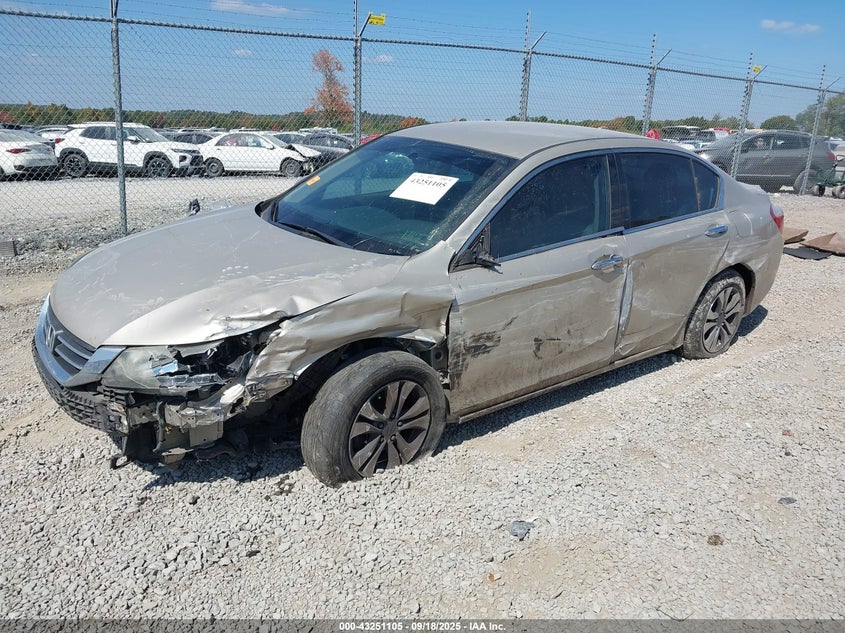 2014 HONDA ACCORD LX - 1HGCR2F37EA264559
