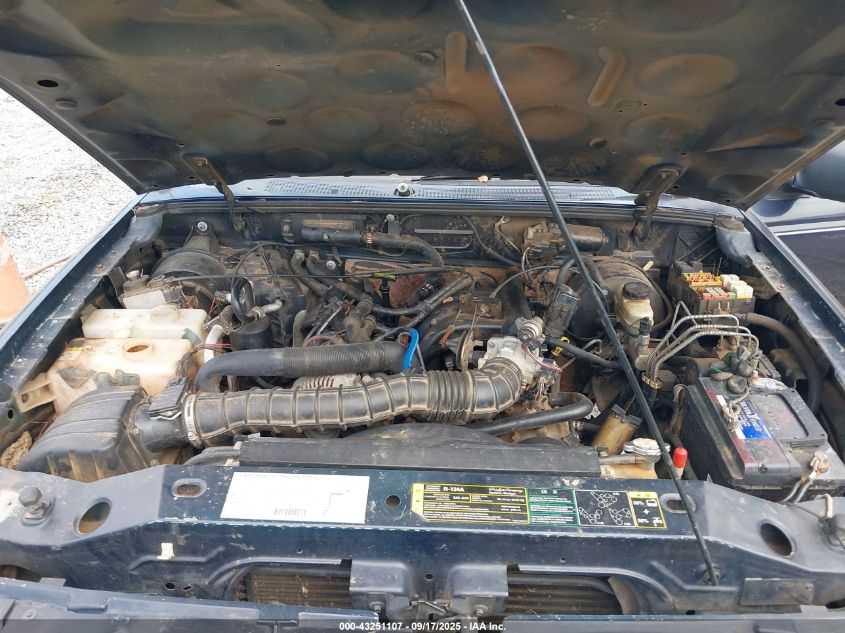 2003 Ford Ranger Edge/Tremor/Xl/Xlt VIN: 1FTYR14V73PB19695 Lot: 43251107