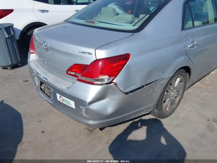 2007 Toyota Avalon Limited VIN: 4T1BK36BX7U187730 Lot: 43251117