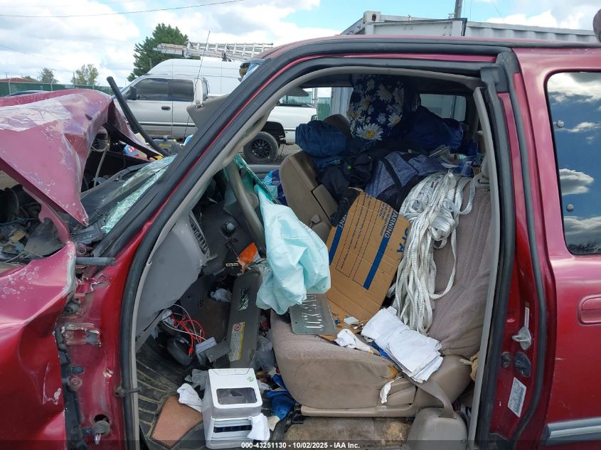 2001 Toyota Tundra Sr5 V8 VIN: 5TBRT34161S166517 Lot: 43251130