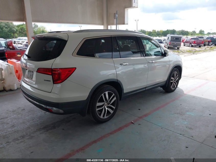 2017 HONDA PILOT TOURING - 5FNYF5H91HB015492