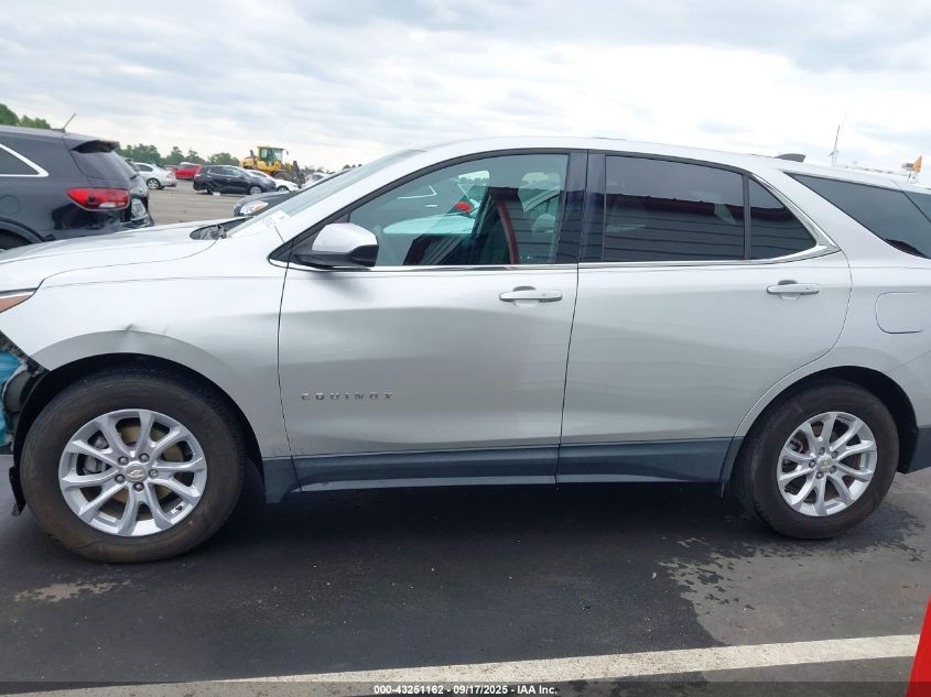 2018 Chevrolet Equinox Lt VIN: 3GNAXJEVXJS579848 Lot: 43251162