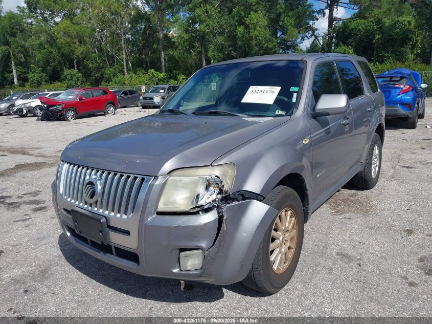 2008 Mercury Mariner Premier VIN: 4M2CU97118KJ53310 Lot: 43251176