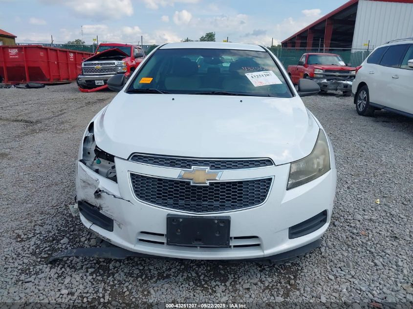 2011 Chevrolet Cruze Ls VIN: 1G1PC5SH7B7158067 Lot: 43251207