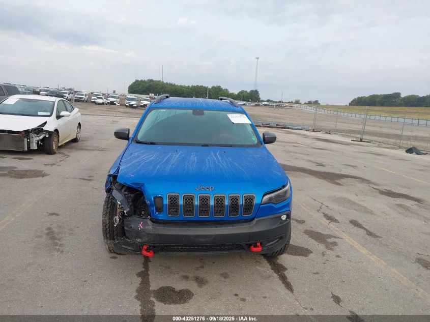 2019 Jeep Cherokee Trailhawk 4X4 VIN: 1C4PJMBX6KD153846 Lot: 43251276