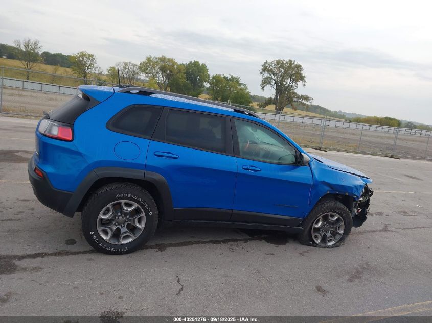2019 Jeep Cherokee Trailhawk 4X4 VIN: 1C4PJMBX6KD153846 Lot: 43251276