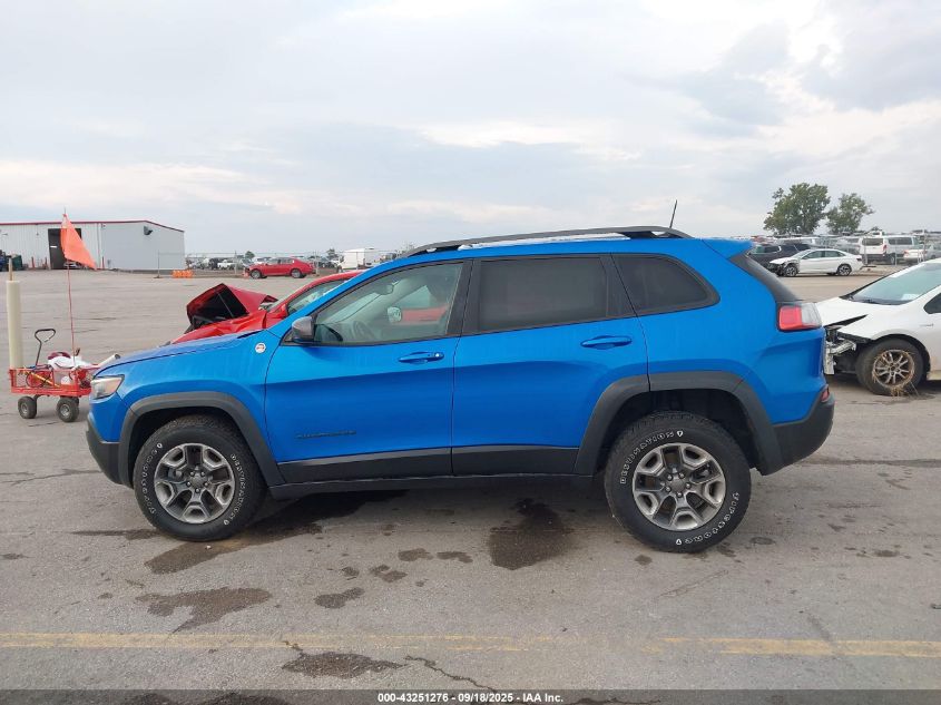 2019 Jeep Cherokee Trailhawk 4X4 VIN: 1C4PJMBX6KD153846 Lot: 43251276