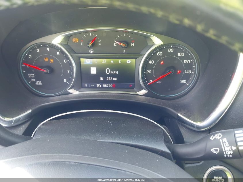 2019 Chevrolet Equinox Lt VIN: 2GNAXLEX8K6287788 Lot: 43251279