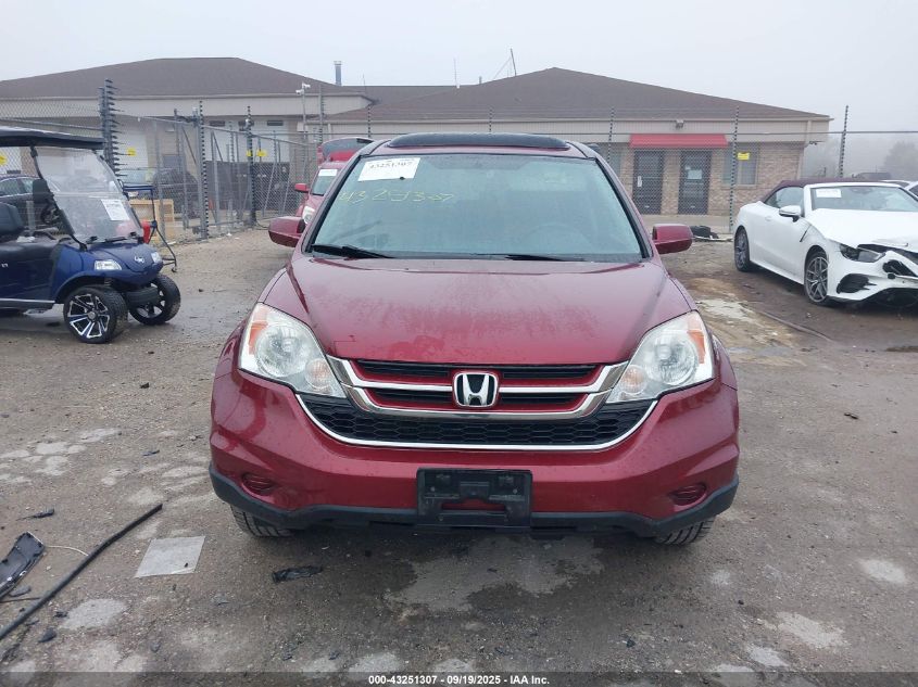 2010 Honda Cr-V Ex-L VIN: 5J6RE4H75AL073375 Lot: 43251307