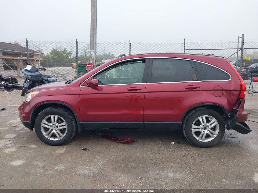 2010 Honda Cr-V Ex-L VIN: 5J6RE4H75AL073375 Lot: 43251307