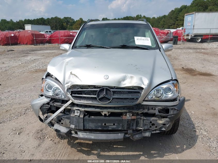 2002 Mercedes-Benz Ml 320 VIN: 4JGAB54E22A358131 Lot: 43251359
