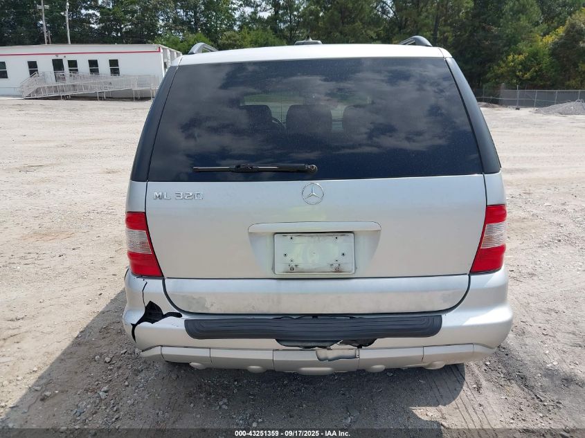 2002 Mercedes-Benz Ml 320 VIN: 4JGAB54E22A358131 Lot: 43251359
