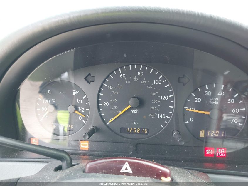 2002 Mercedes-Benz Ml 320 VIN: 4JGAB54E22A358131 Lot: 43251359