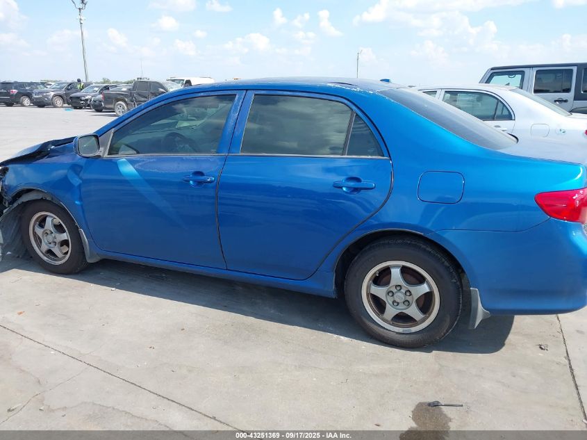 2009 Toyota Corolla Le VIN: 1NXBU40E69Z139695 Lot: 43251369