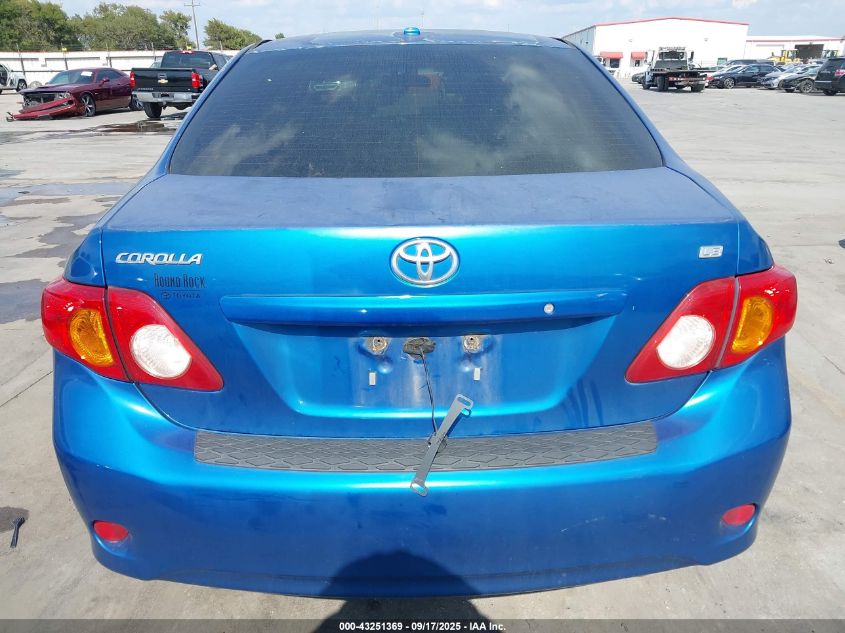 2009 Toyota Corolla Le VIN: 1NXBU40E69Z139695 Lot: 43251369