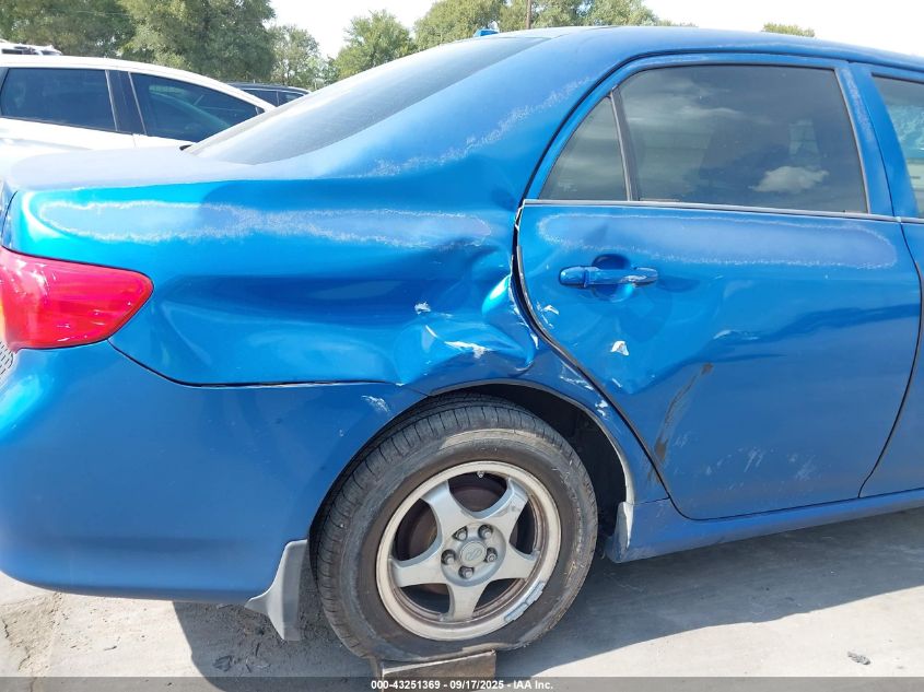 2009 Toyota Corolla Le VIN: 1NXBU40E69Z139695 Lot: 43251369