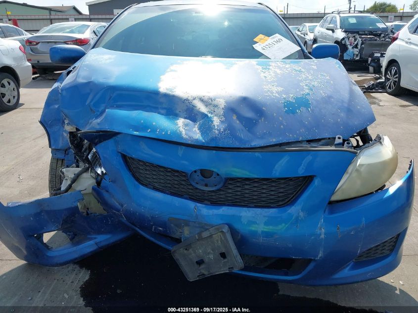 2009 Toyota Corolla Le VIN: 1NXBU40E69Z139695 Lot: 43251369