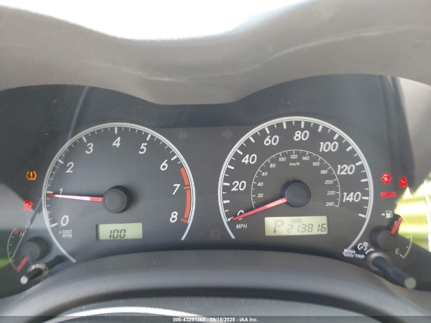 2009 Toyota Corolla Le VIN: 1NXBU40E69Z139695 Lot: 43251369