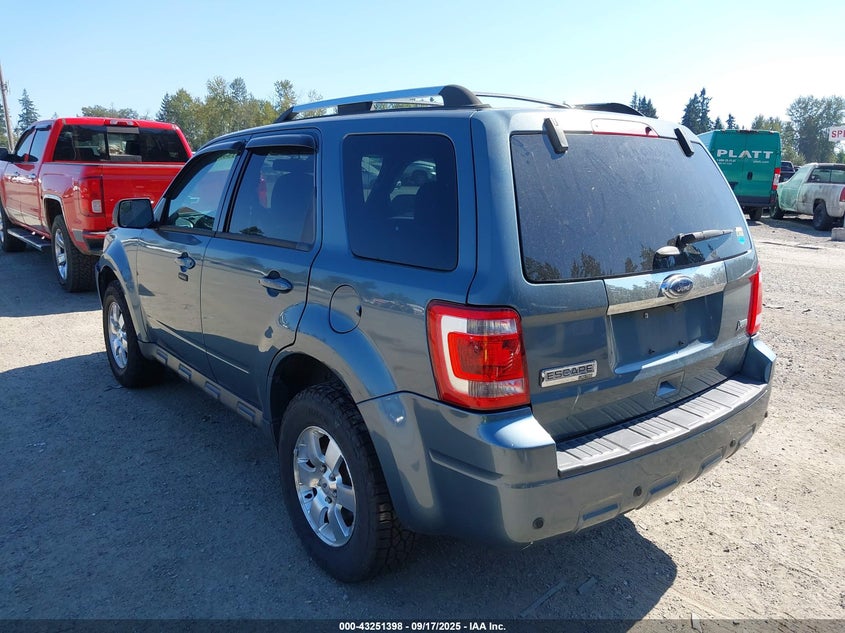 Vin: 1fmcu9eg6ckc54795, lot: 43745940, ford escape limited 20123