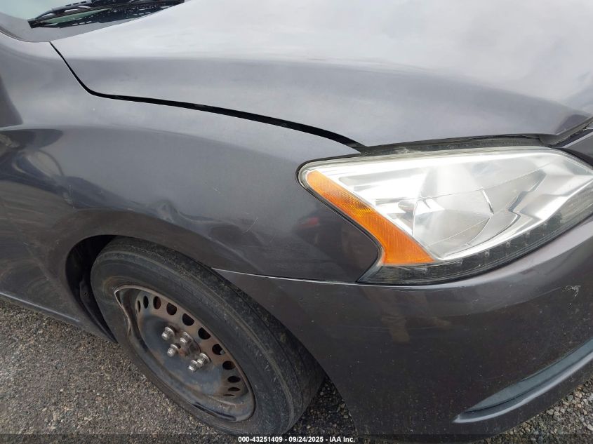 2014 Nissan Sentra S VIN: 3N1AB7AP5EL684074 Lot: 43251409