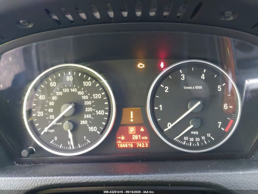 2007 BMW X5 4.8I VIN: 5UXFE83527LZ42057 Lot: 43251415