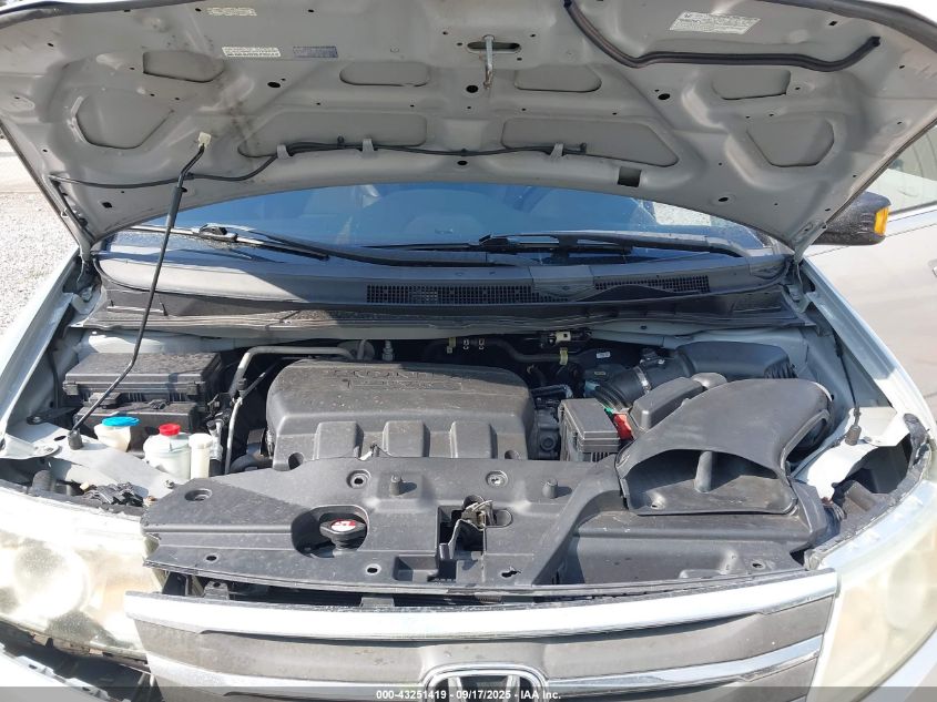 2012 Honda Odyssey Touring/Touring Elite VIN: 5FNRL5H90CB004277 Lot: 43251419