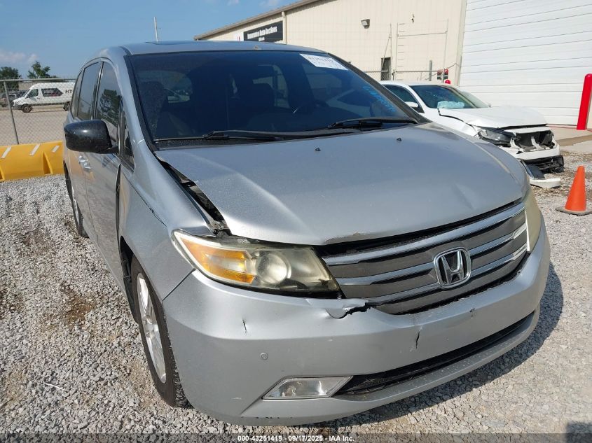 2012 Honda Odyssey Touring/Touring Elite VIN: 5FNRL5H90CB004277 Lot: 43251419