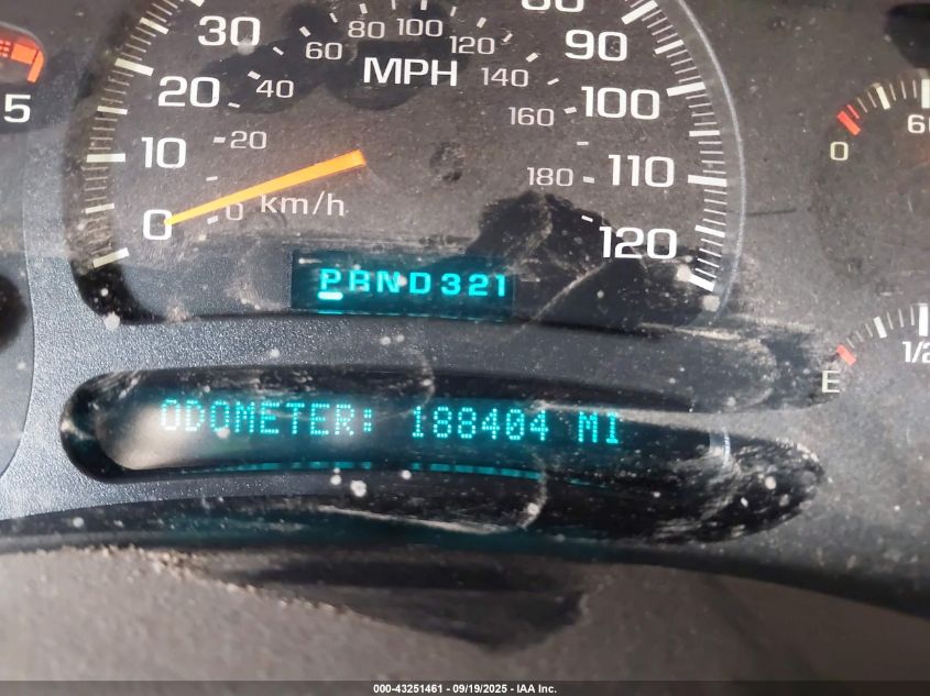 2003 Chevrolet Silverado 2500Hd Ls VIN: 1GCHK23143F108345 Lot: 43251461