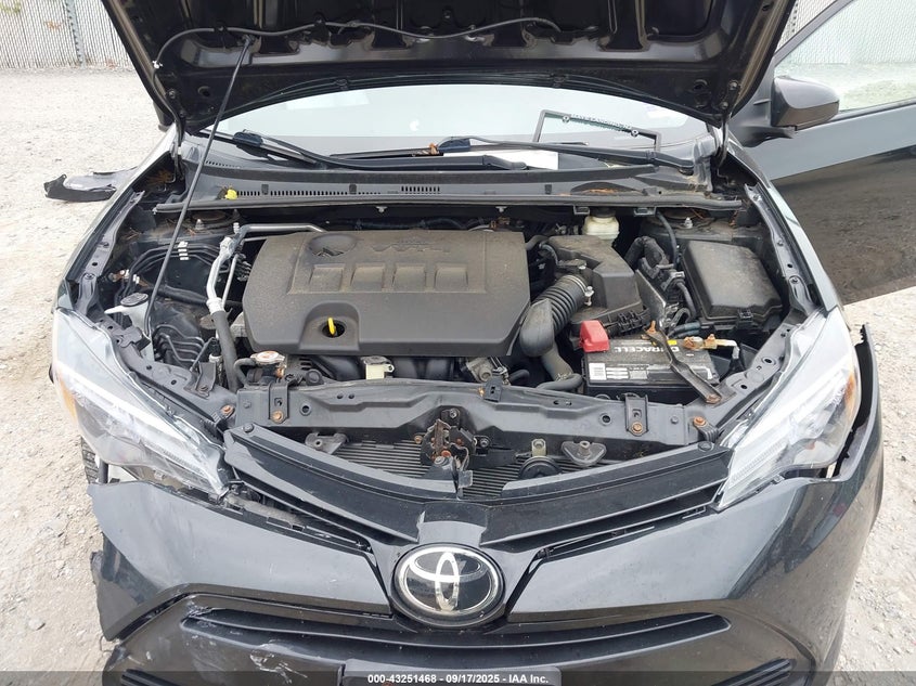 2017 Toyota Corolla Le VIN: 2T1BURHEXHC952815 Lot: 43251468
