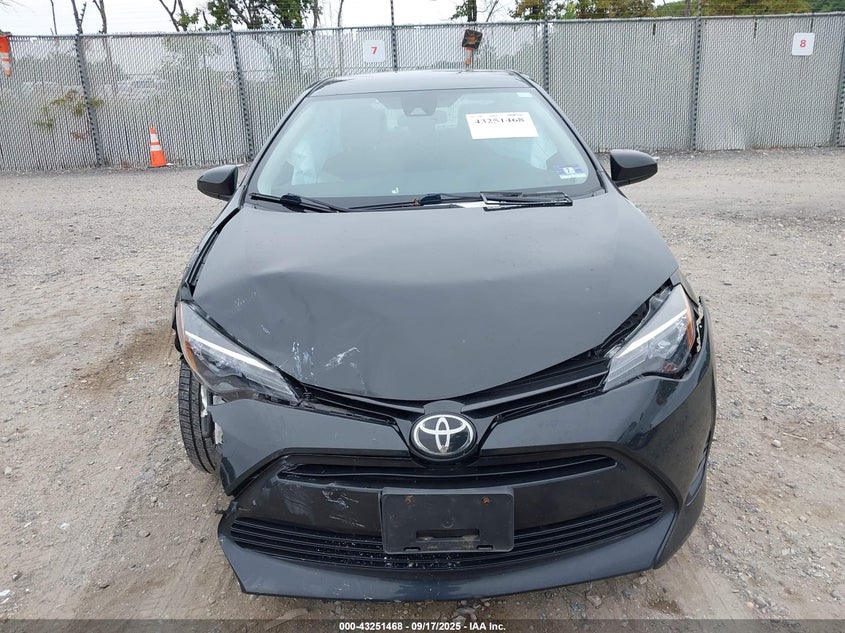 2017 Toyota Corolla Le VIN: 2T1BURHEXHC952815 Lot: 43251468