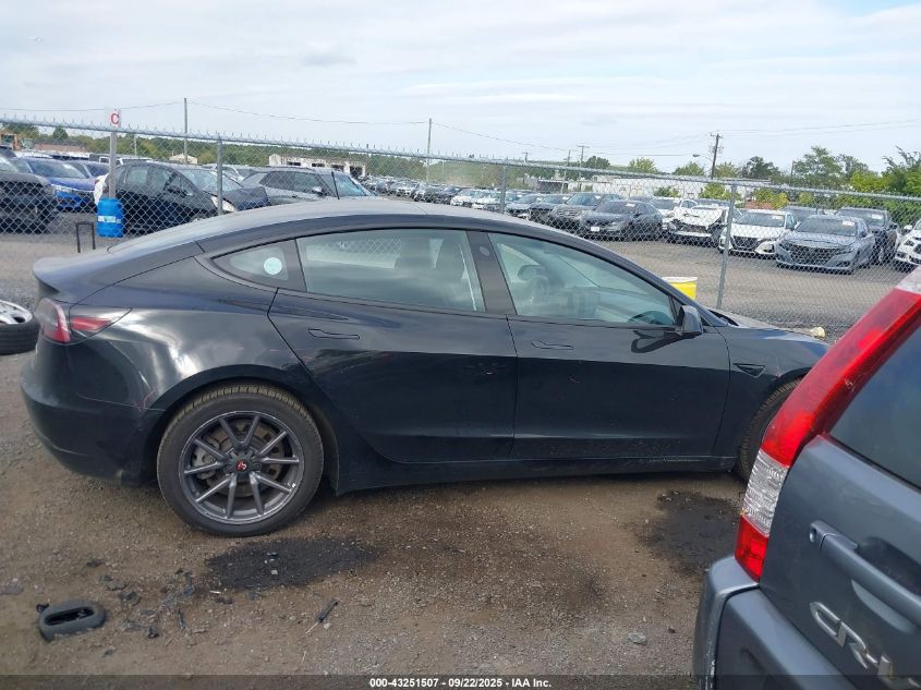 2018 Tesla Model 3 Long Range/Performance VIN: 5YJ3E1EB6JF179842 Lot: 43251507