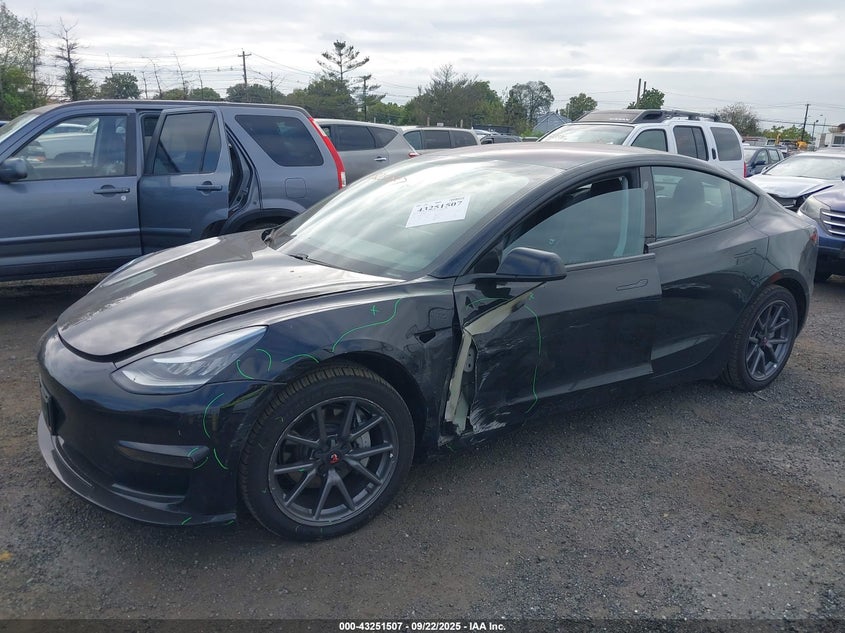 5YJ3E1EB6JF179842 2018 TESLA MODEL 3 photo no. 2