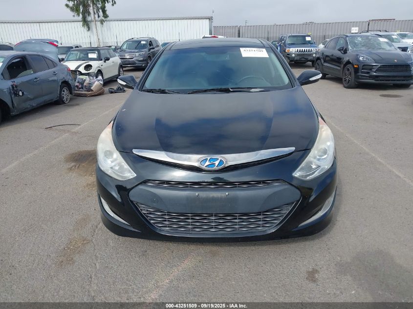 2013 Hyundai Sonata Hybrid Limited VIN: KMHEC4A48DA086594 Lot: 43251509