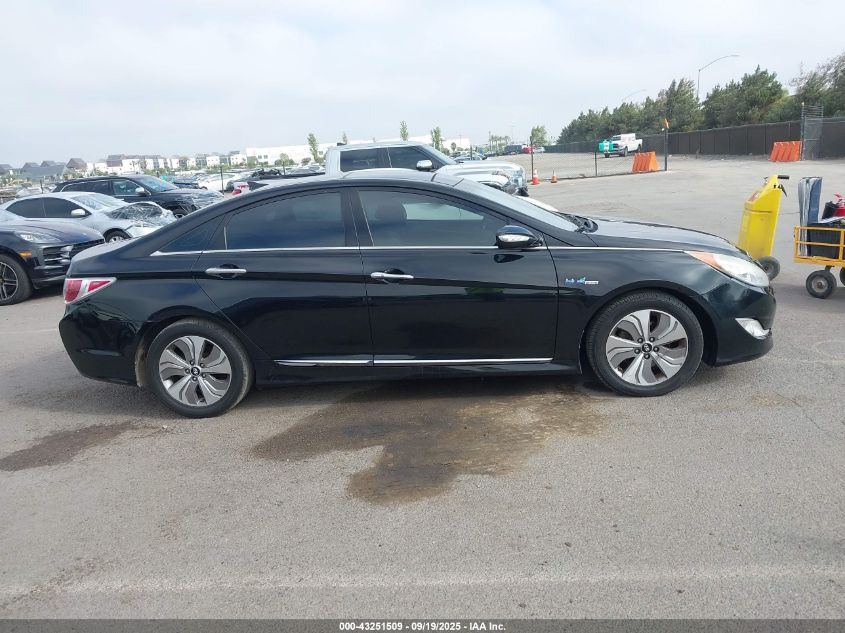 2013 Hyundai Sonata Hybrid Limited VIN: KMHEC4A48DA086594 Lot: 43251509