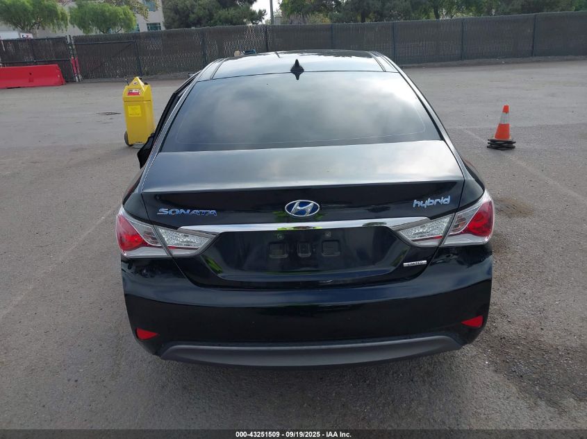 2013 Hyundai Sonata Hybrid Limited VIN: KMHEC4A48DA086594 Lot: 43251509