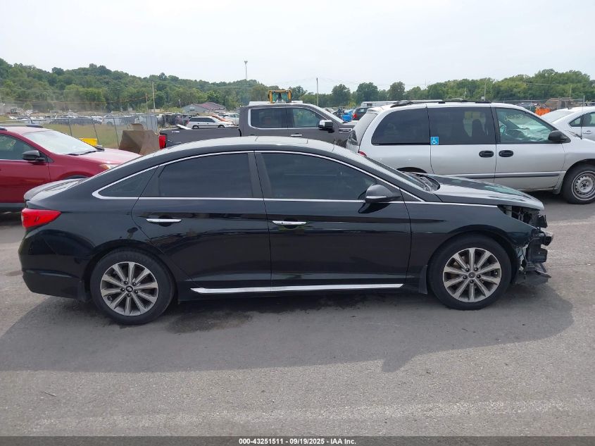 2016 Hyundai Sonata Limited VIN: 5NPE34AF6GH313364 Lot: 43251511