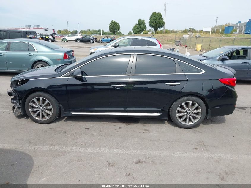 2016 Hyundai Sonata Limited VIN: 5NPE34AF6GH313364 Lot: 43251511