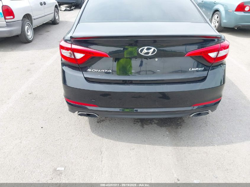 2016 Hyundai Sonata Limited VIN: 5NPE34AF6GH313364 Lot: 43251511