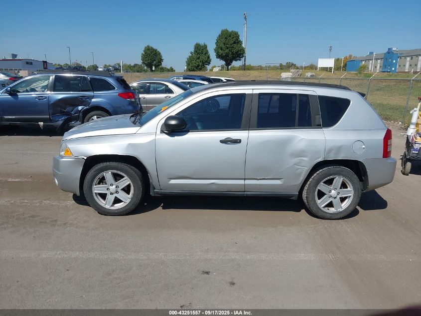2007 Jeep Compass Sport VIN: 1J8FT47037D386147 Lot: 43251557